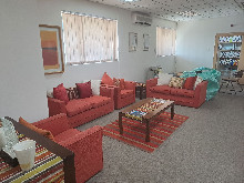 Office prior to white boxing Office interior