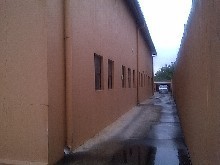Factory with offices and yard area
