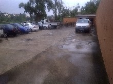 Warehouse with rear and front yard